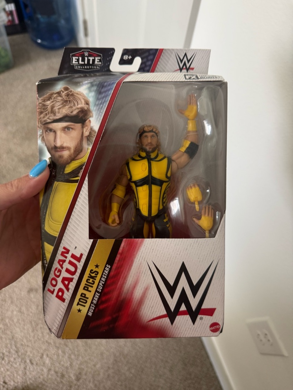 WWE Elite Collection Logan Paul Action Figure - Yellow & Black